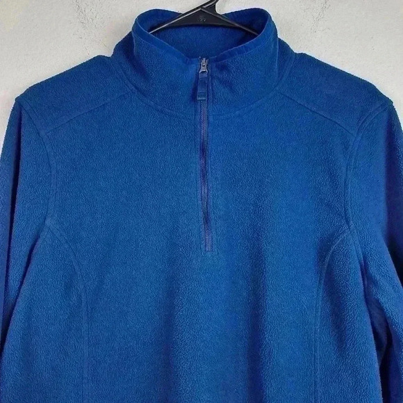 LL Bean Fleece Pullover Size XL pet - Picture 4 of 10